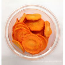 VF dried carrot crisps